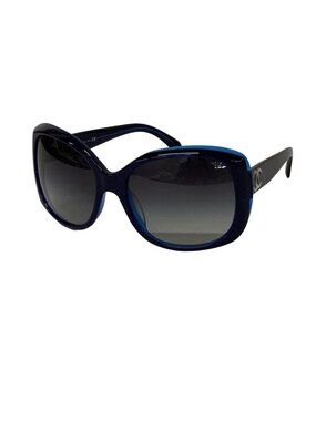 Chanel Sunglasses Dark Navy Silver X